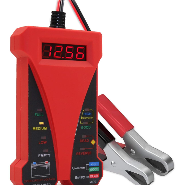 12V Digital Car Battery & Alternator Tester