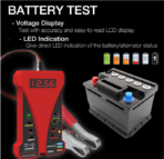 12V Digital Car Battery & Alternator Tester - Image 4